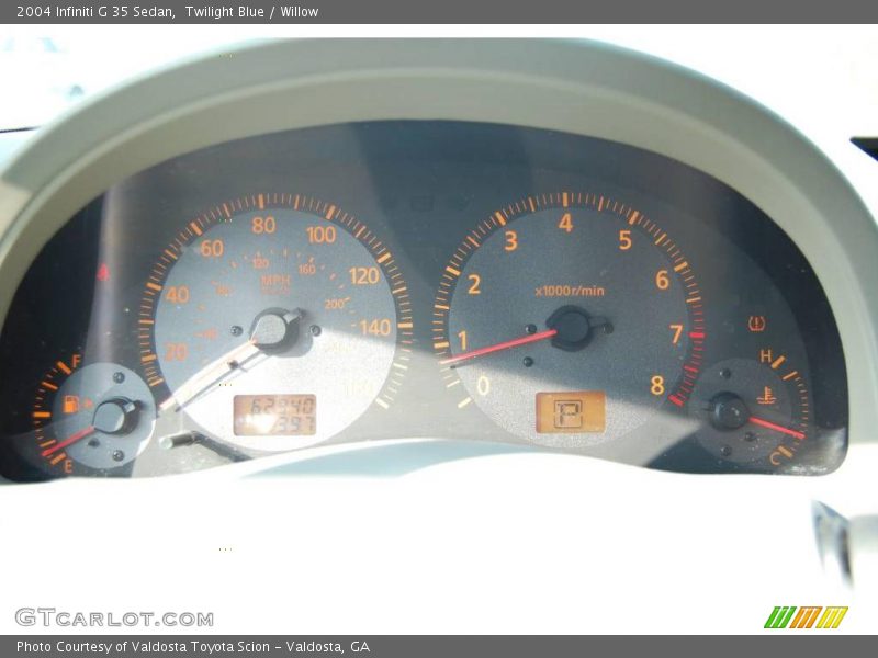 Twilight Blue / Willow 2004 Infiniti G 35 Sedan
