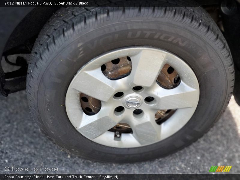 Super Black / Black 2012 Nissan Rogue S AWD