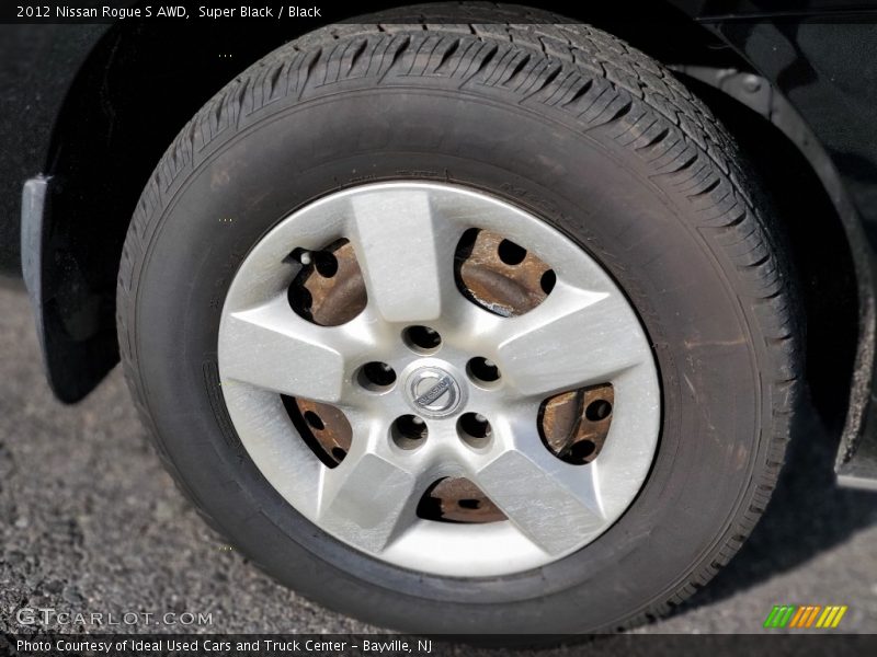 Super Black / Black 2012 Nissan Rogue S AWD
