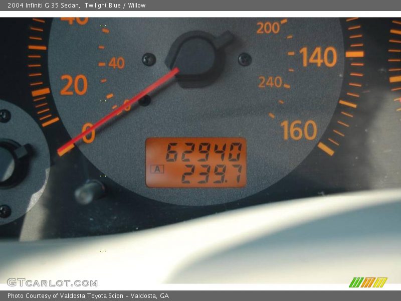 Twilight Blue / Willow 2004 Infiniti G 35 Sedan