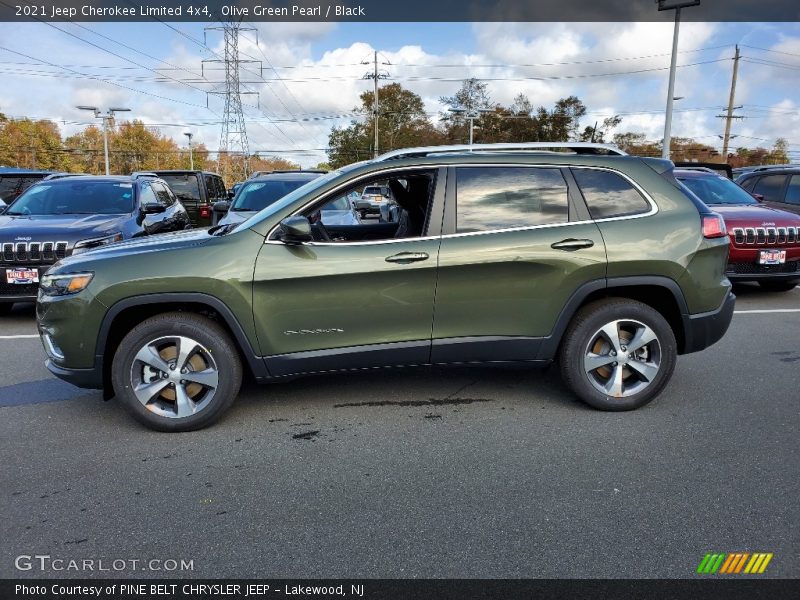  2021 Cherokee Limited 4x4 Olive Green Pearl