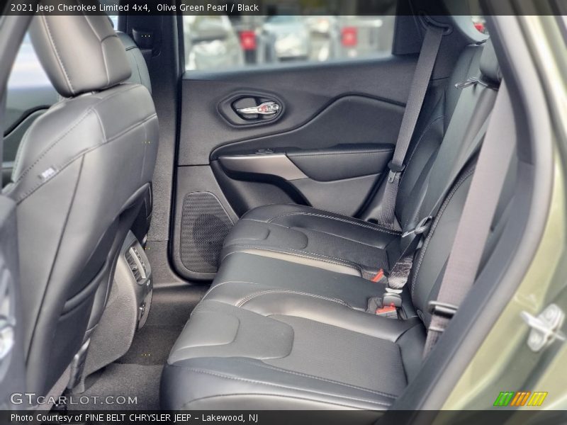 Rear Seat of 2021 Cherokee Limited 4x4