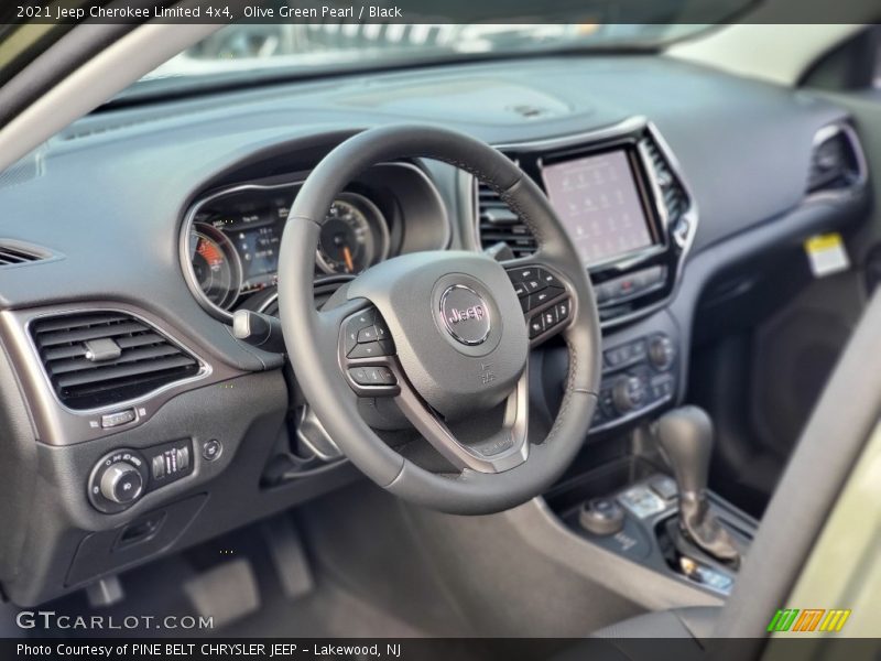 Dashboard of 2021 Cherokee Limited 4x4