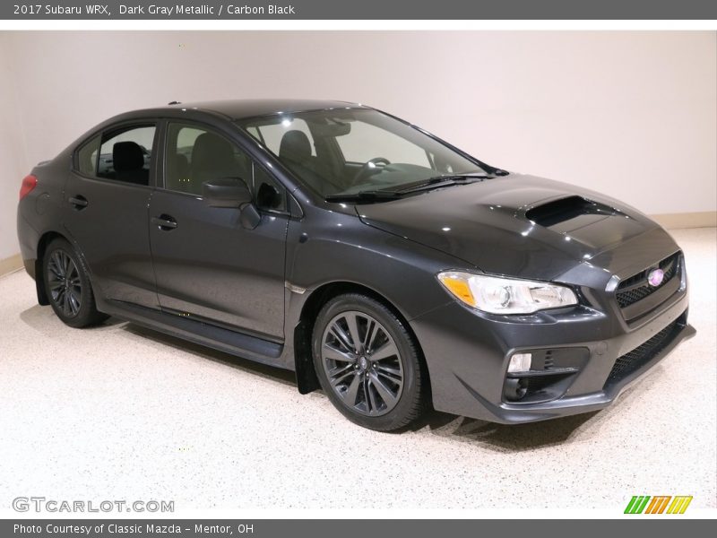 Dark Gray Metallic / Carbon Black 2017 Subaru WRX