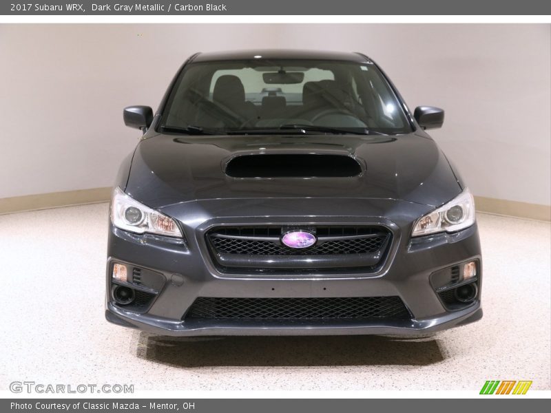 Dark Gray Metallic / Carbon Black 2017 Subaru WRX