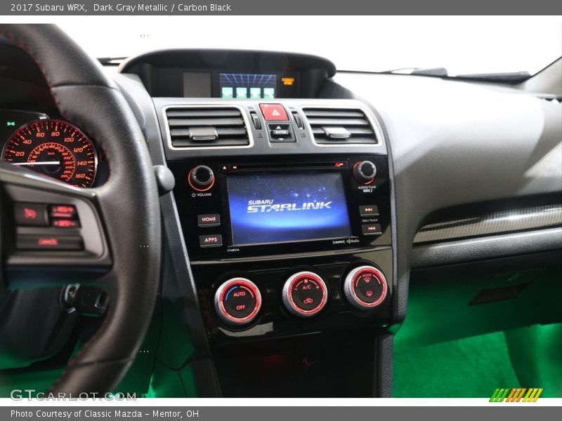 Dark Gray Metallic / Carbon Black 2017 Subaru WRX