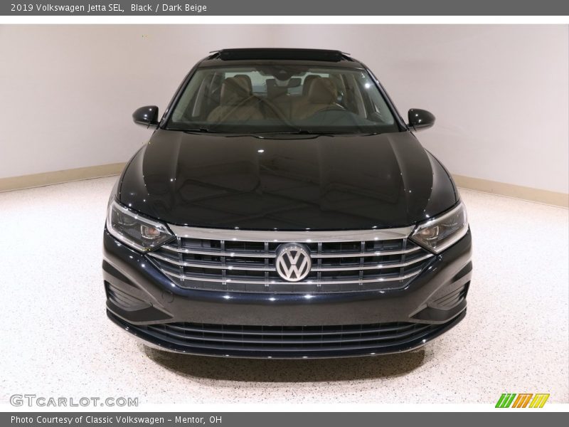 Black / Dark Beige 2019 Volkswagen Jetta SEL