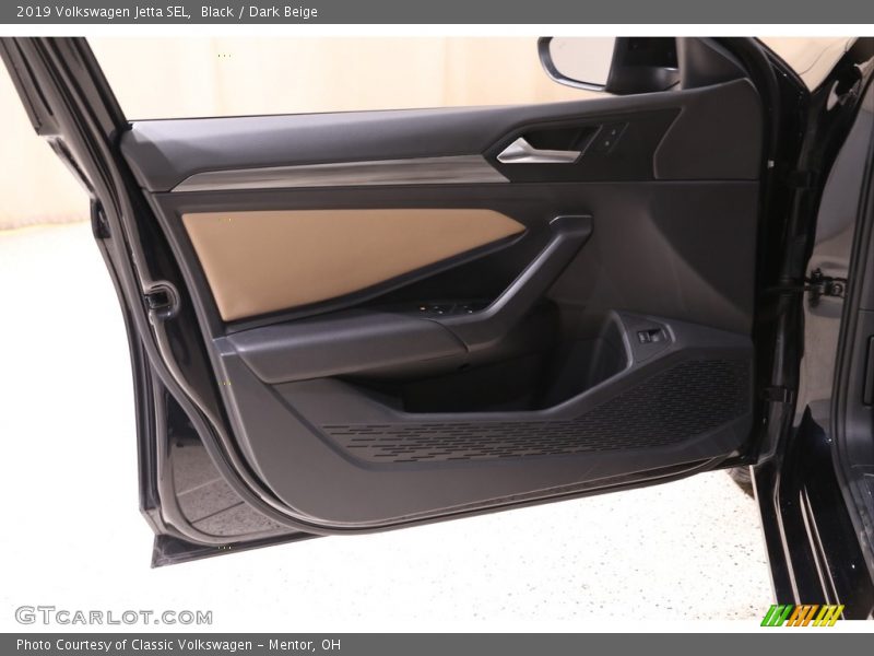 Black / Dark Beige 2019 Volkswagen Jetta SEL