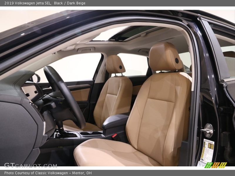 Black / Dark Beige 2019 Volkswagen Jetta SEL