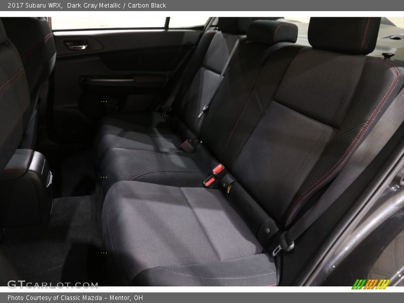 Dark Gray Metallic / Carbon Black 2017 Subaru WRX
