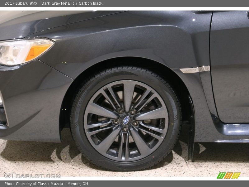 Dark Gray Metallic / Carbon Black 2017 Subaru WRX
