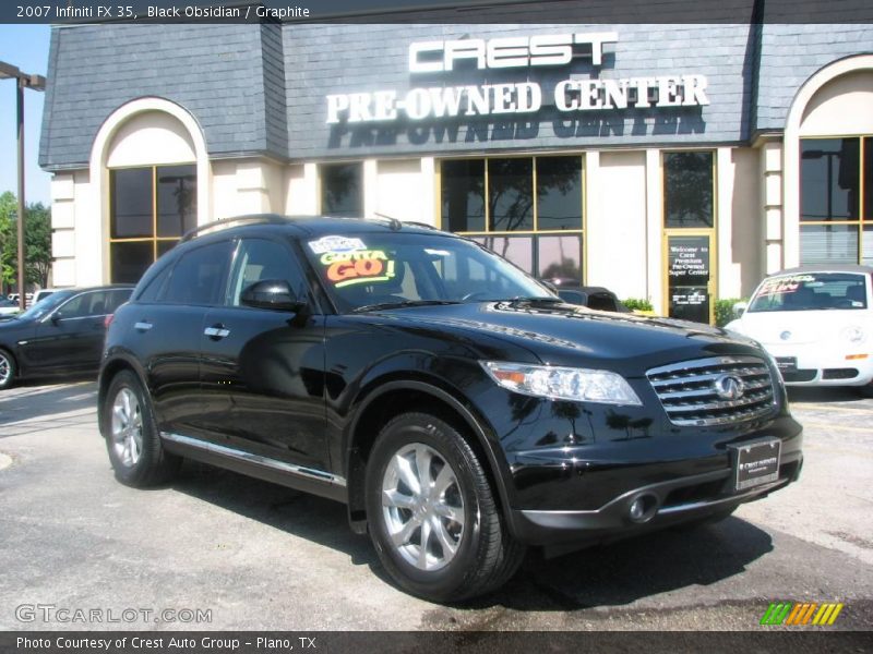 Black Obsidian / Graphite 2007 Infiniti FX 35