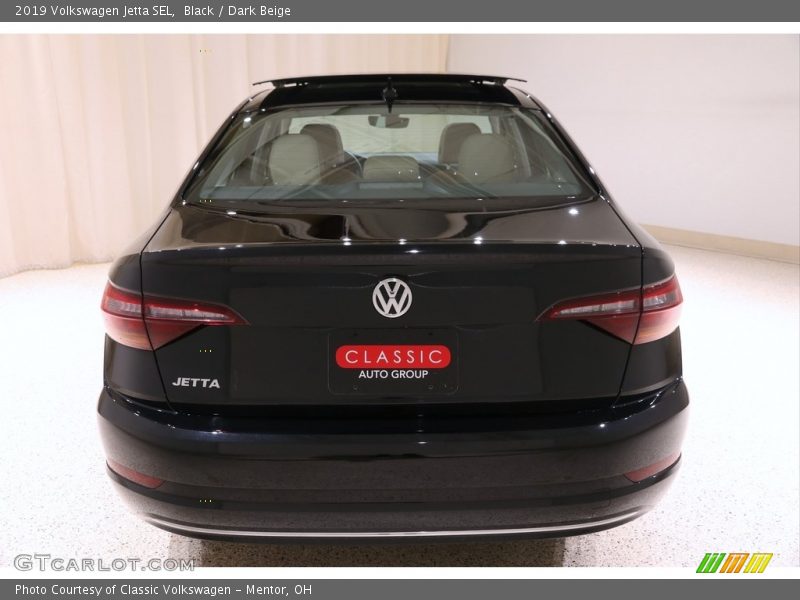 Black / Dark Beige 2019 Volkswagen Jetta SEL