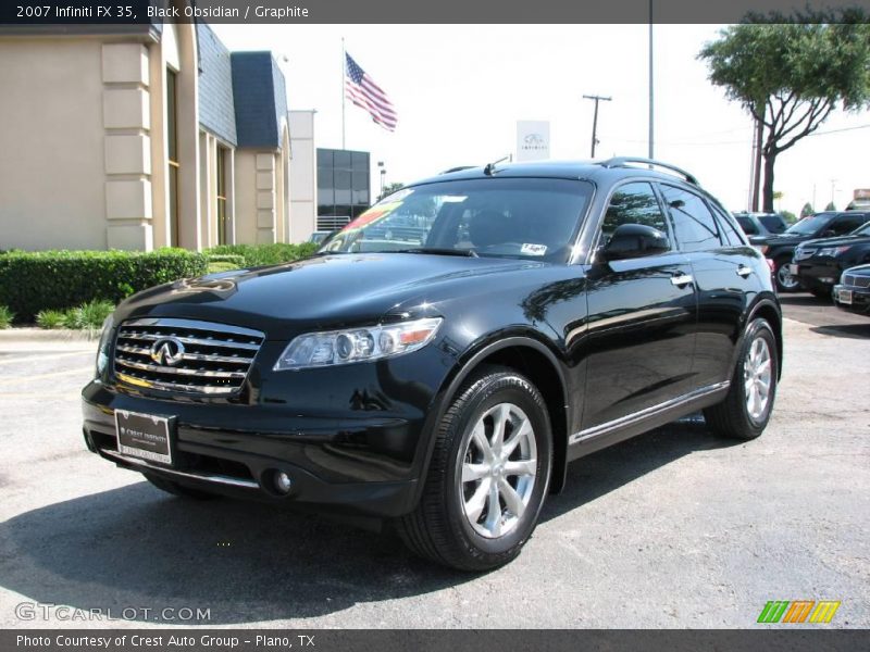 Black Obsidian / Graphite 2007 Infiniti FX 35