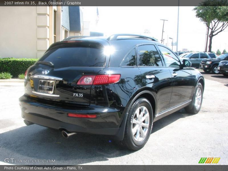 Black Obsidian / Graphite 2007 Infiniti FX 35