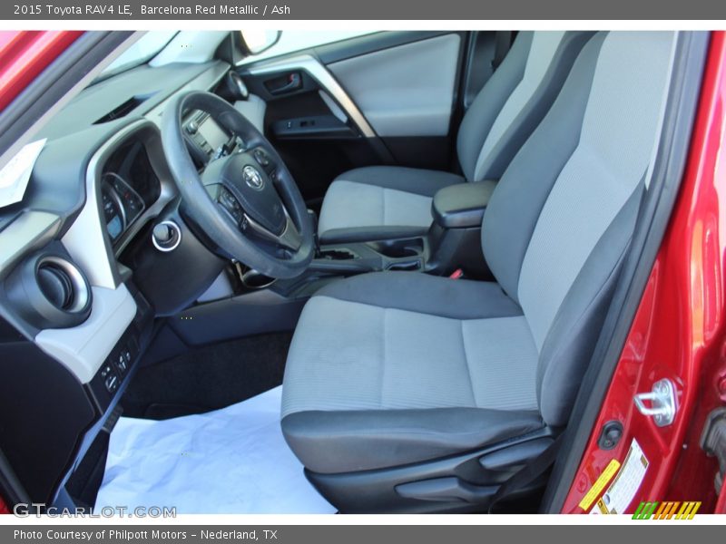 Barcelona Red Metallic / Ash 2015 Toyota RAV4 LE