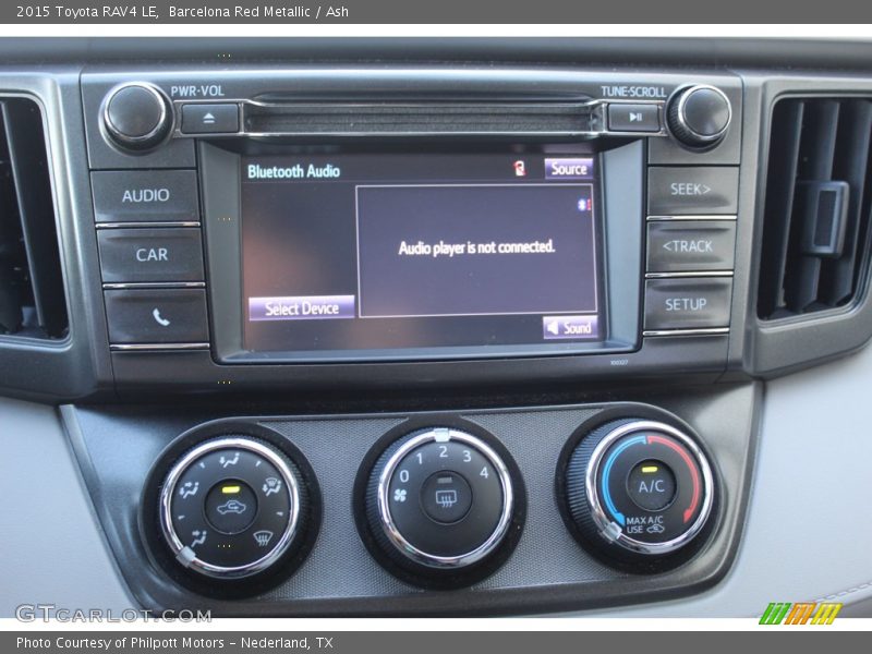 Barcelona Red Metallic / Ash 2015 Toyota RAV4 LE