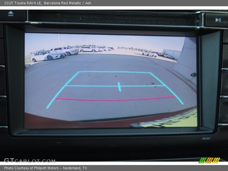 Barcelona Red Metallic / Ash 2015 Toyota RAV4 LE