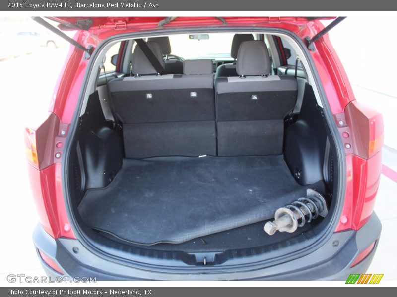 Barcelona Red Metallic / Ash 2015 Toyota RAV4 LE