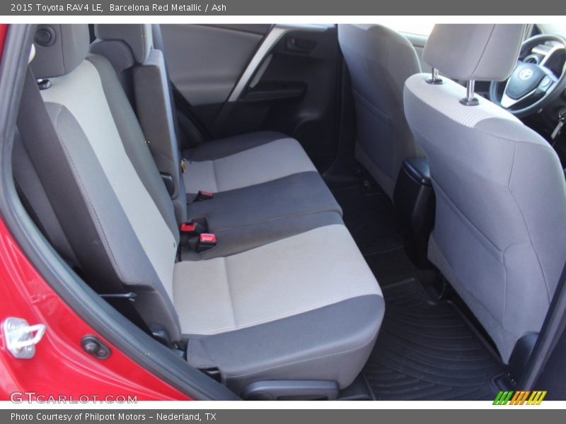 Barcelona Red Metallic / Ash 2015 Toyota RAV4 LE