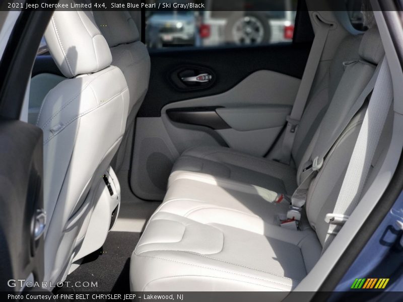 Slate Blue Pearl / Ski Gray/Black 2021 Jeep Cherokee Limited 4x4