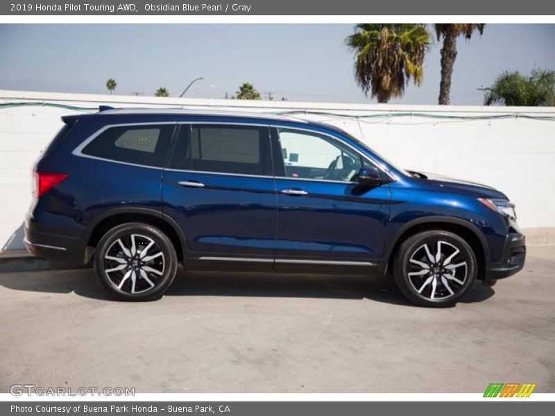  2019 Pilot Touring AWD Obsidian Blue Pearl