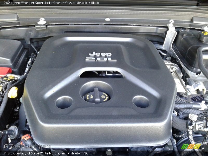  2021 Wrangler Sport 4x4 Engine - 2.0 Liter Turbocharged DOHC 16-Valve VVT 4 Cylinder