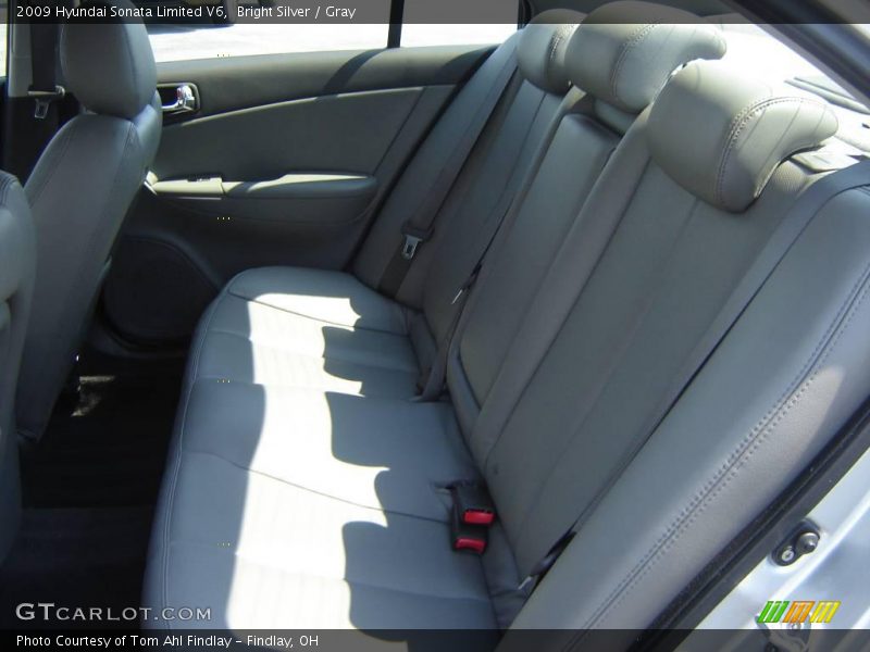 Bright Silver / Gray 2009 Hyundai Sonata Limited V6