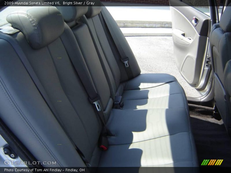 Bright Silver / Gray 2009 Hyundai Sonata Limited V6