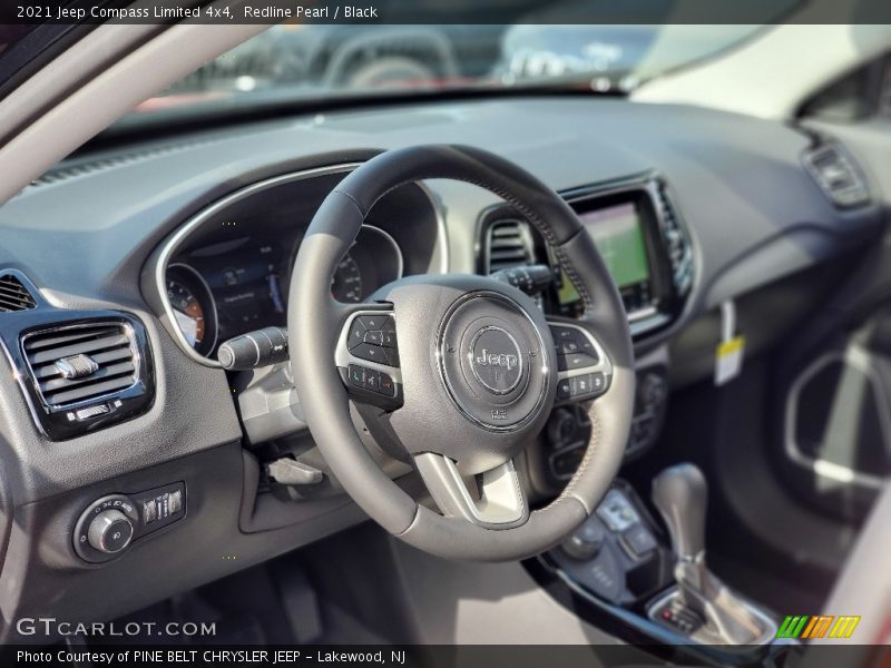 Redline Pearl / Black 2021 Jeep Compass Limited 4x4