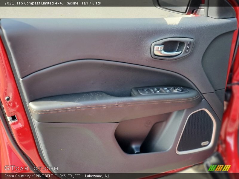 Redline Pearl / Black 2021 Jeep Compass Limited 4x4