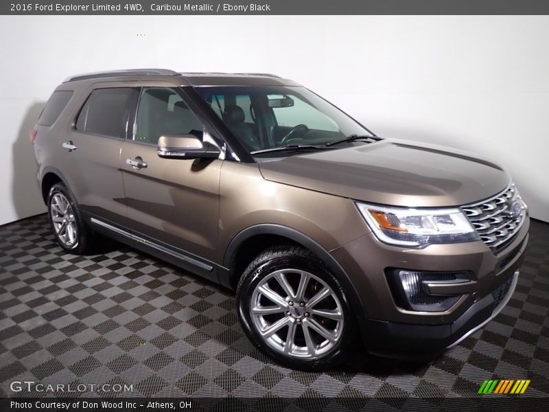 Caribou Metallic / Ebony Black 2016 Ford Explorer Limited 4WD