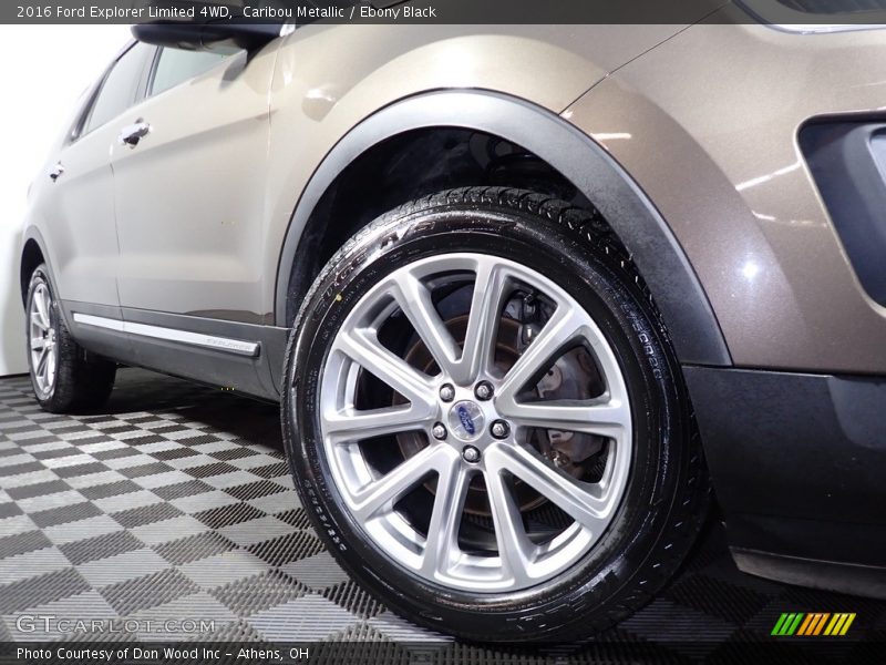 Caribou Metallic / Ebony Black 2016 Ford Explorer Limited 4WD