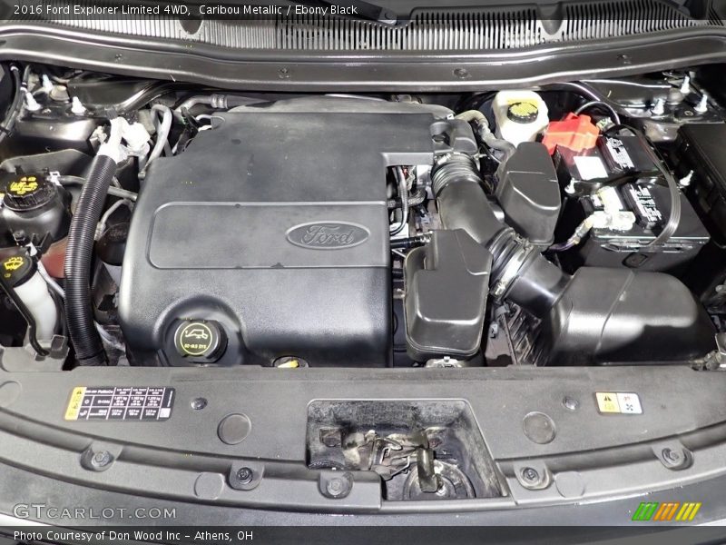 Caribou Metallic / Ebony Black 2016 Ford Explorer Limited 4WD