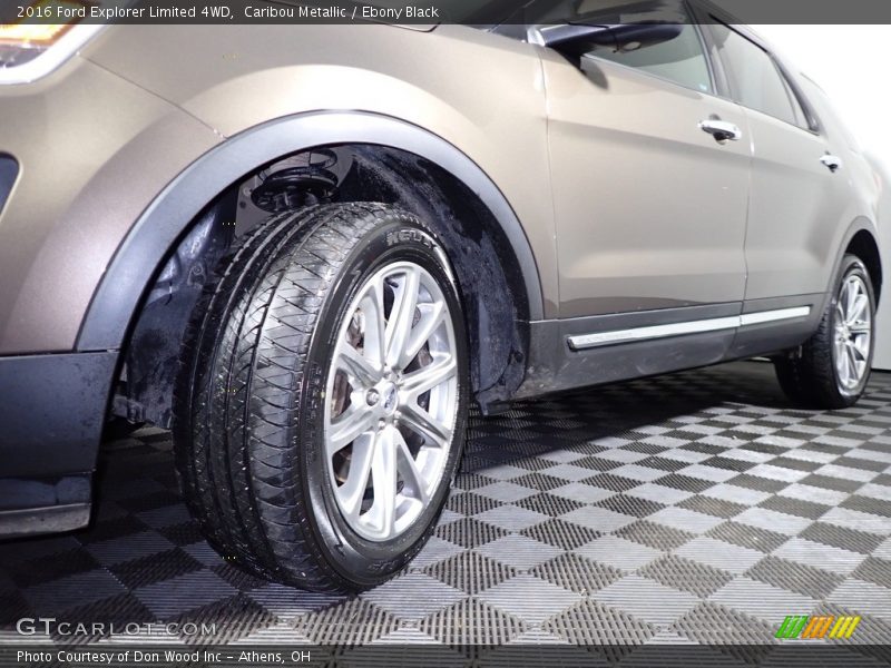 Caribou Metallic / Ebony Black 2016 Ford Explorer Limited 4WD