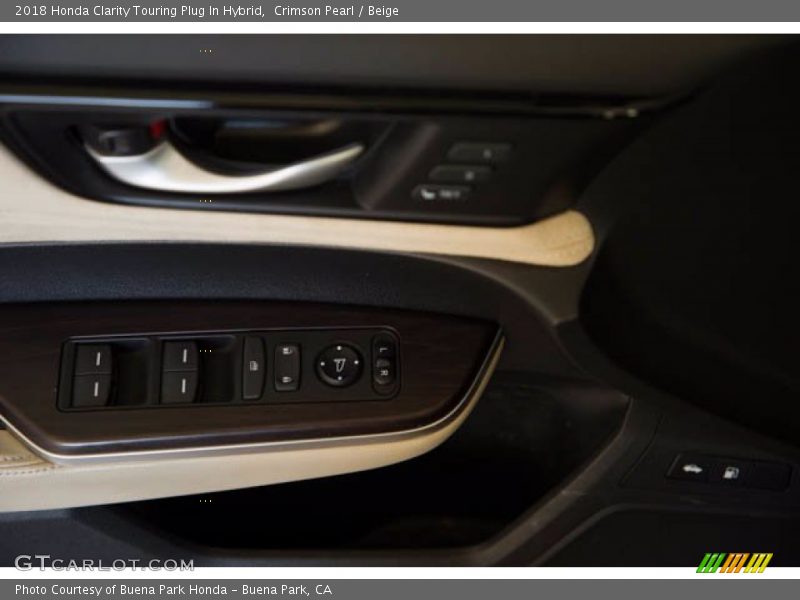Crimson Pearl / Beige 2018 Honda Clarity Touring Plug In Hybrid