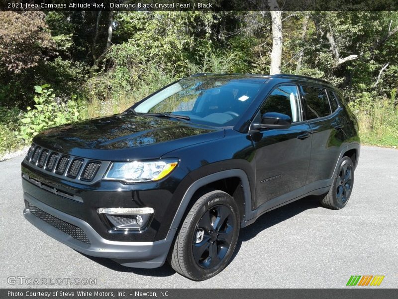 Diamond Black Crystal Pearl / Black 2021 Jeep Compass Altitude 4x4