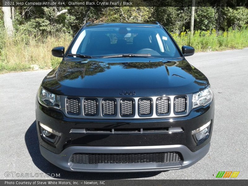 Diamond Black Crystal Pearl / Black 2021 Jeep Compass Altitude 4x4