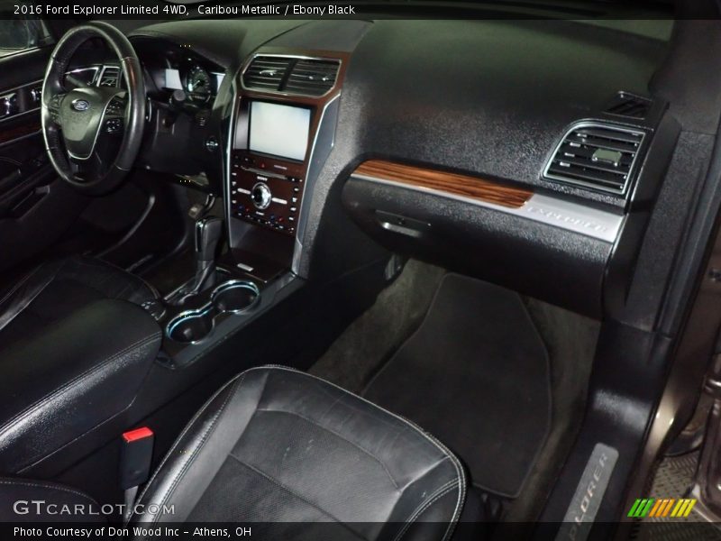 Caribou Metallic / Ebony Black 2016 Ford Explorer Limited 4WD