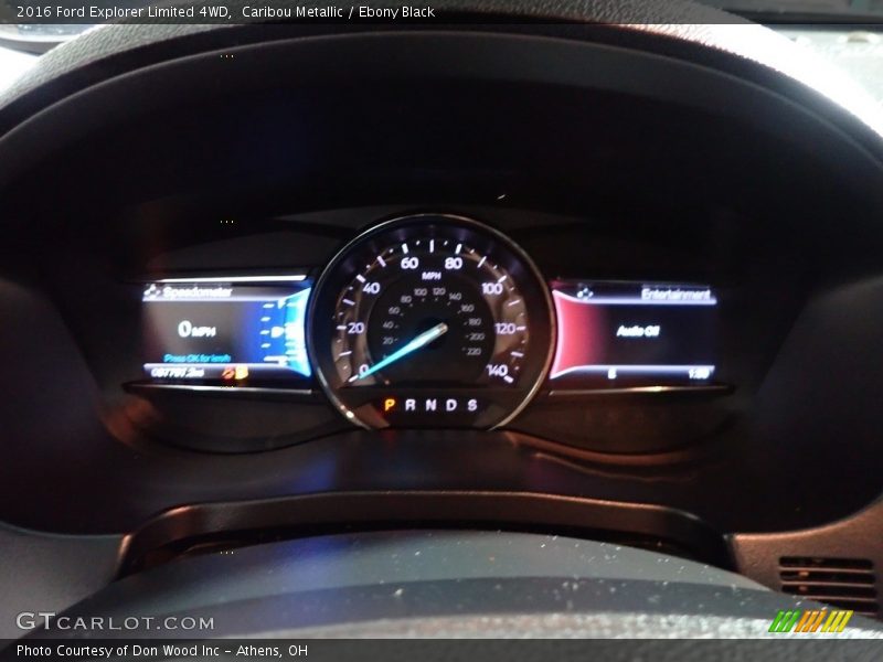 Caribou Metallic / Ebony Black 2016 Ford Explorer Limited 4WD