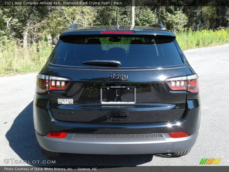 Diamond Black Crystal Pearl / Black 2021 Jeep Compass Altitude 4x4
