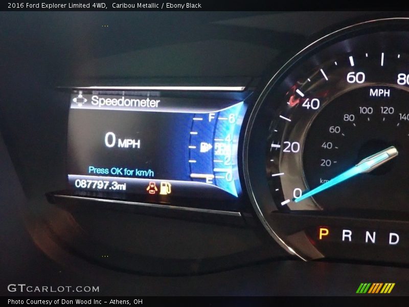 Caribou Metallic / Ebony Black 2016 Ford Explorer Limited 4WD
