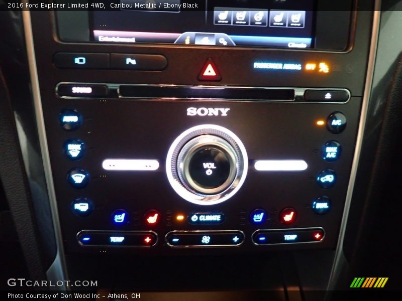 Caribou Metallic / Ebony Black 2016 Ford Explorer Limited 4WD