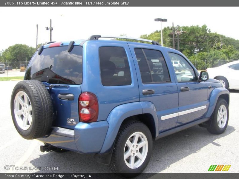 Atlantic Blue Pearl / Medium Slate Gray 2006 Jeep Liberty Limited 4x4