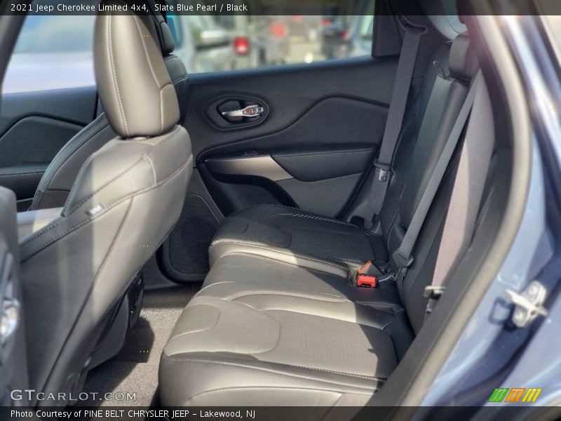 Slate Blue Pearl / Black 2021 Jeep Cherokee Limited 4x4