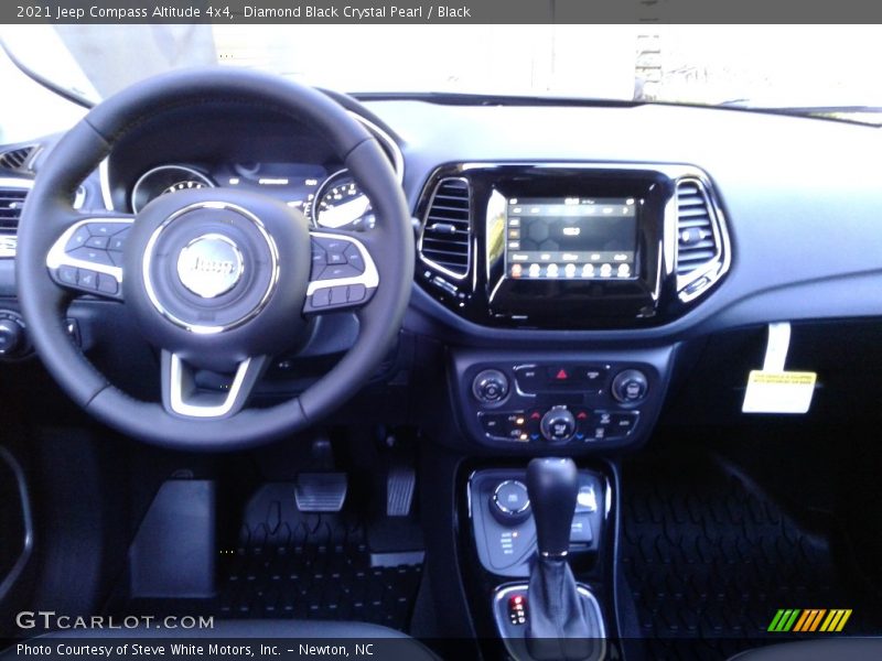Diamond Black Crystal Pearl / Black 2021 Jeep Compass Altitude 4x4