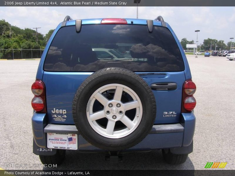 Atlantic Blue Pearl / Medium Slate Gray 2006 Jeep Liberty Limited 4x4