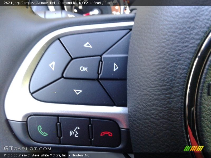 Diamond Black Crystal Pearl / Black 2021 Jeep Compass Altitude 4x4