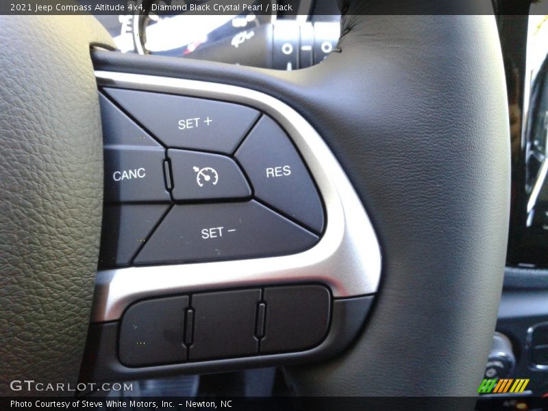 Diamond Black Crystal Pearl / Black 2021 Jeep Compass Altitude 4x4
