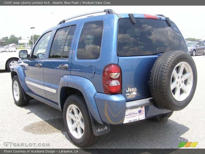 Atlantic Blue Pearl / Medium Slate Gray 2006 Jeep Liberty Limited 4x4